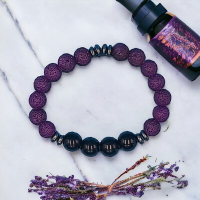 Purple lava beads online